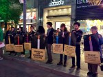 Los Angeles Chanukah action for&nbsp;justice